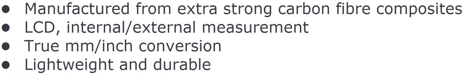 קליבר דיגיטלי מבודד פלסטיק